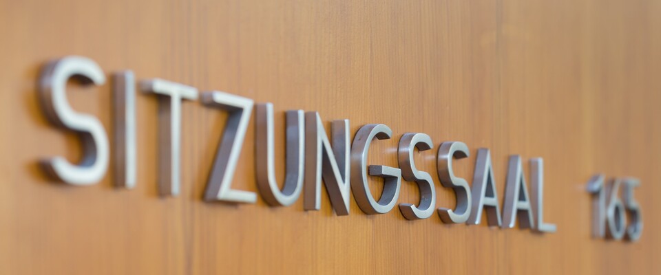 Eingang Sitzungssaal